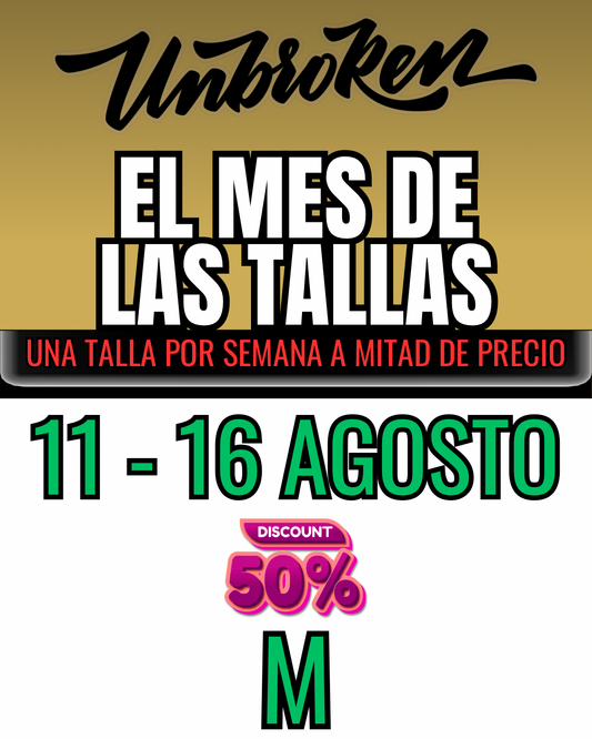 🚨 MES DE LAS TALLAS: 2ª SEMANA (M)