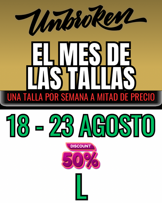 🚨 MES DE LAS TALLAS: 3ª SEMANA (L)