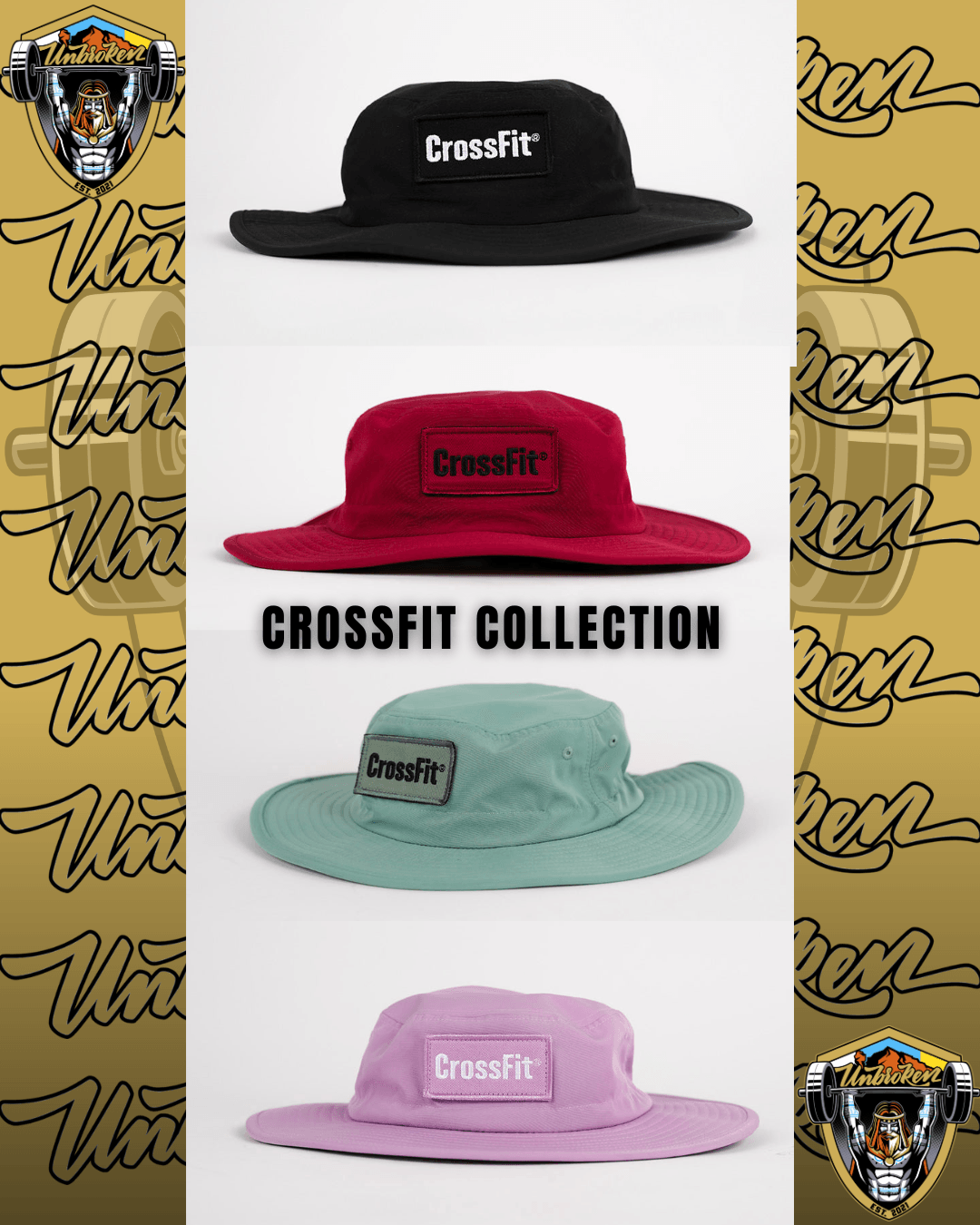 Sombreros Crossfit® Collection 2024 - Unbroken Fitness Shop