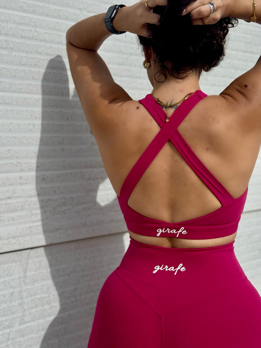 Iron Girafe fucsia