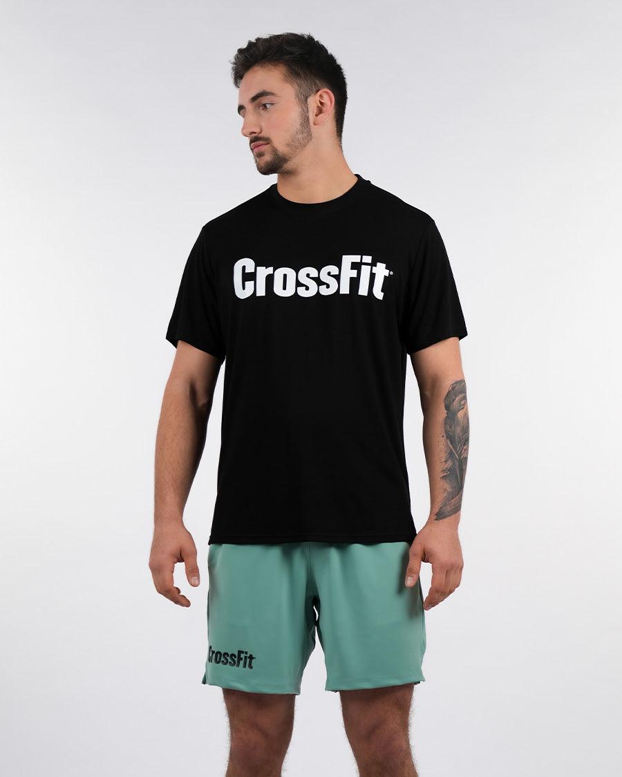 Plain CrossFit® Shirt black - Unbroken Fitness Shop