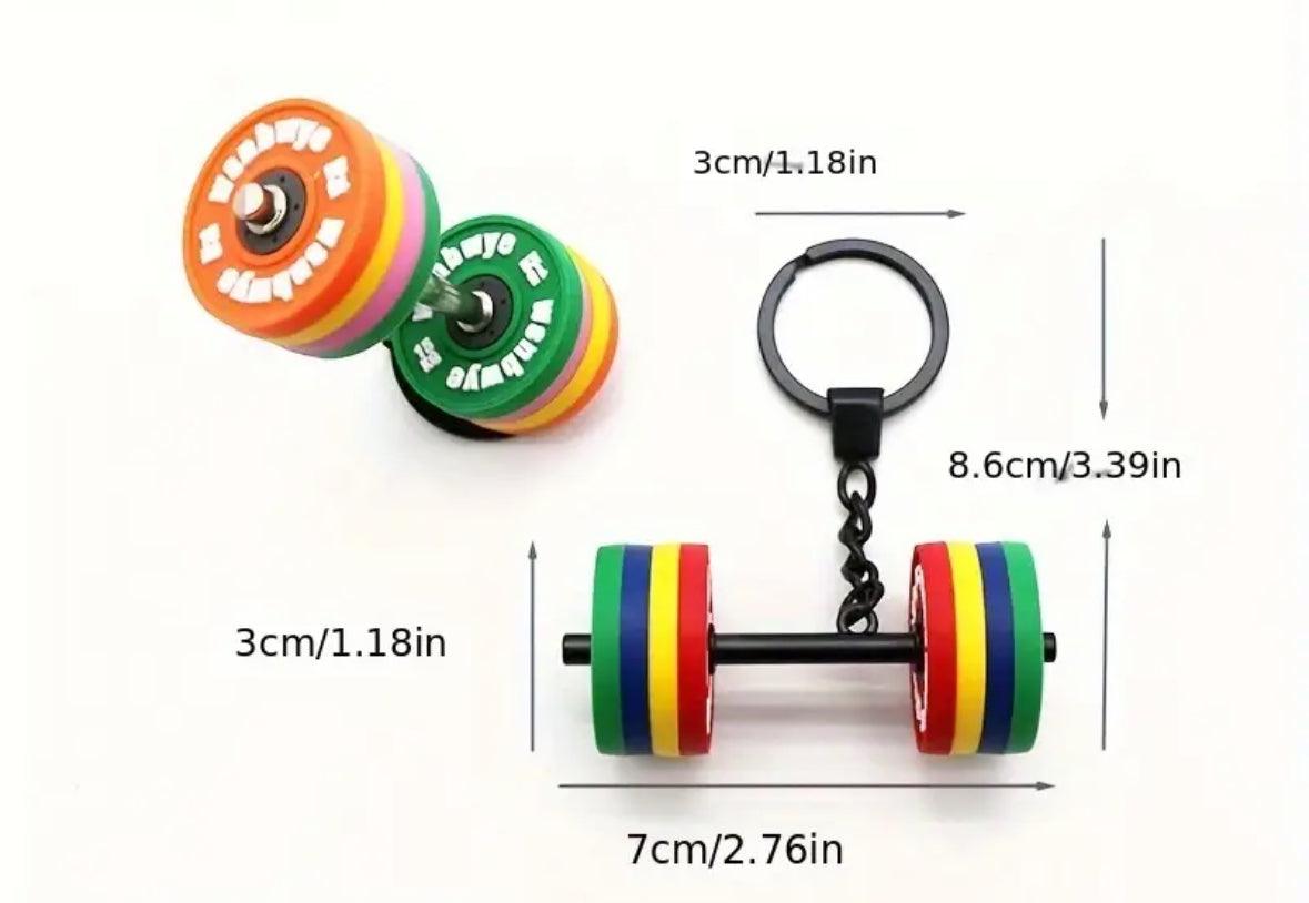 Llavero barra discos - Unbroken Fitness Shop