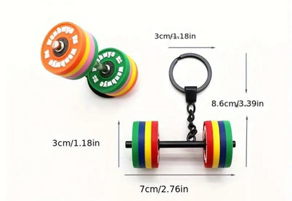 Llavero barra discos - Unbroken Fitness Shop