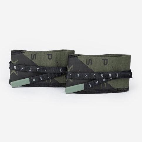 Muñequeras tela Picsil green - Unbroken Fitness Shop