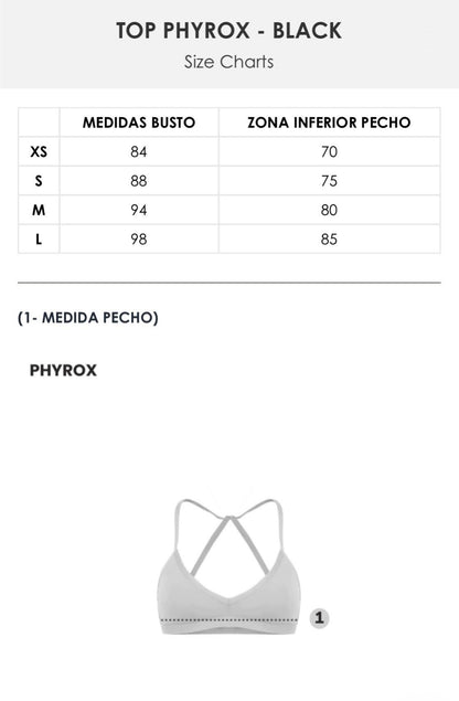 Top Phyrox black - Unbroken Fitness Shop