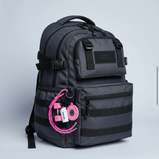 Llavero de 5 piezas rosa