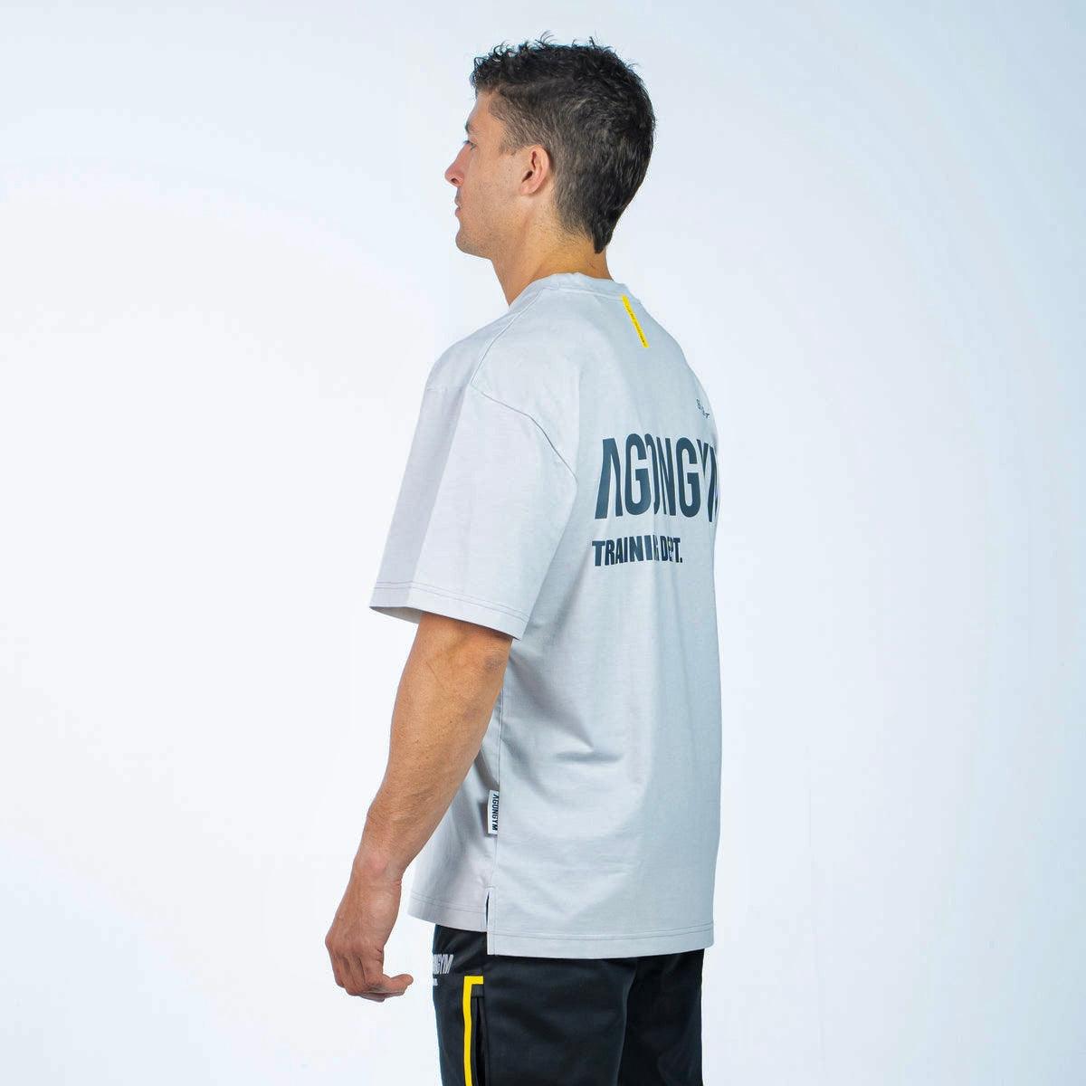 Training Dept. oversize light grey - Unbroken Fitness Shop