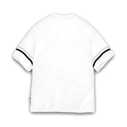 Bodybuilding oversize white