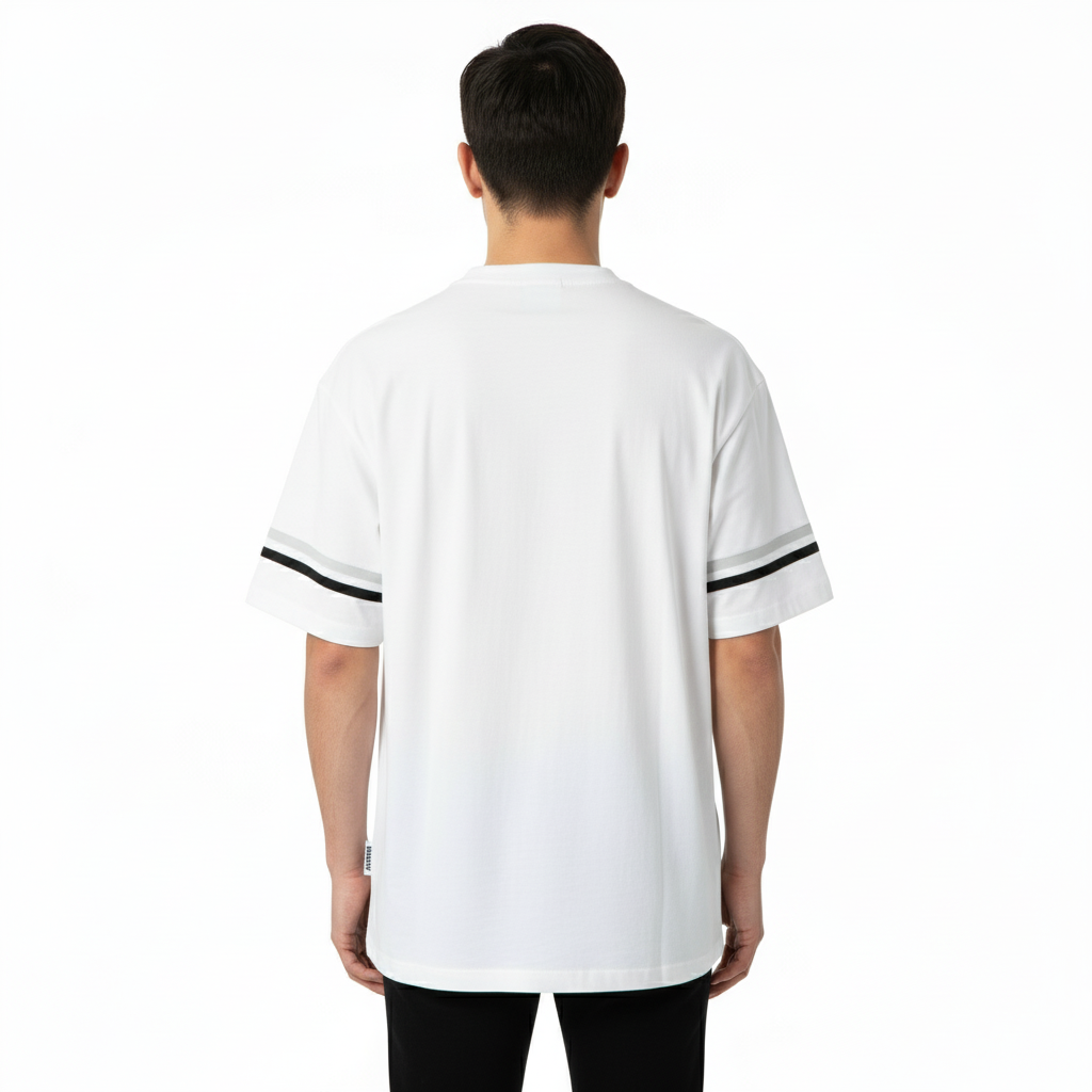 Culturismo oversize branco
