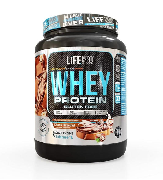 Life Pro WHEY Protein 1 kg | Choco avellana - Unbroken Fitness Shop