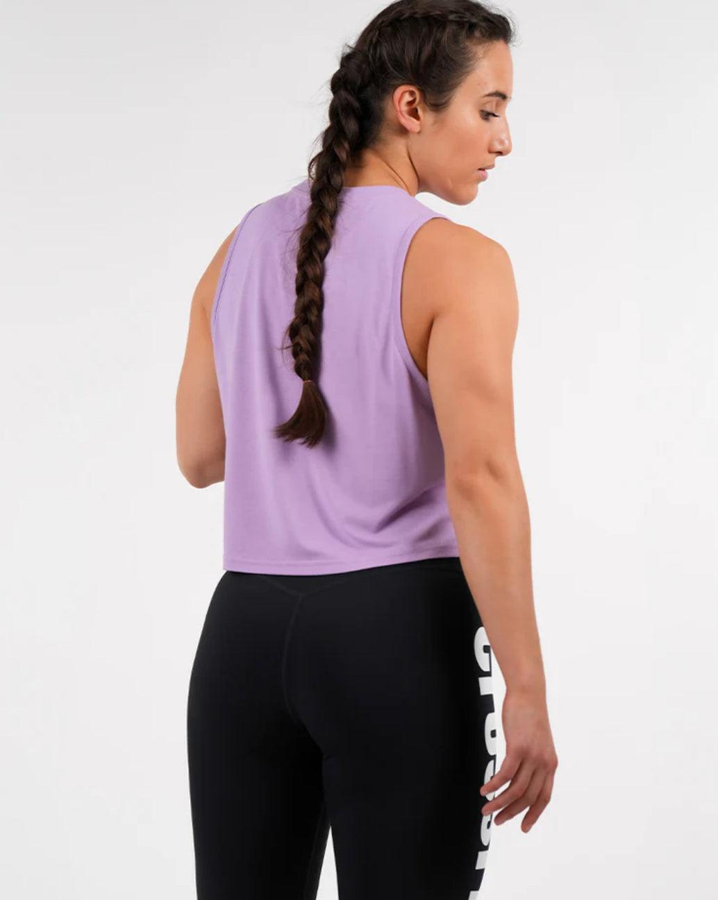 Thaesia CrossFit® Crop tank bloom - Unbroken Fitness Shop