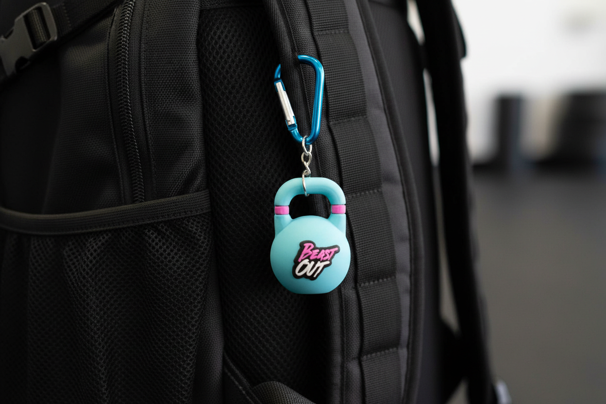 Llavero kettlebell BeastOut