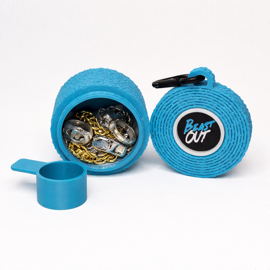 Portaaccesorios Tape 3D azul