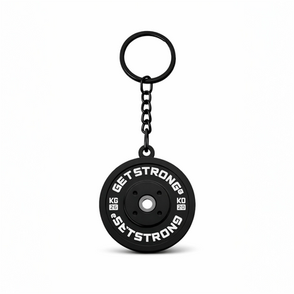 Porta-chaves disco preto 25kg