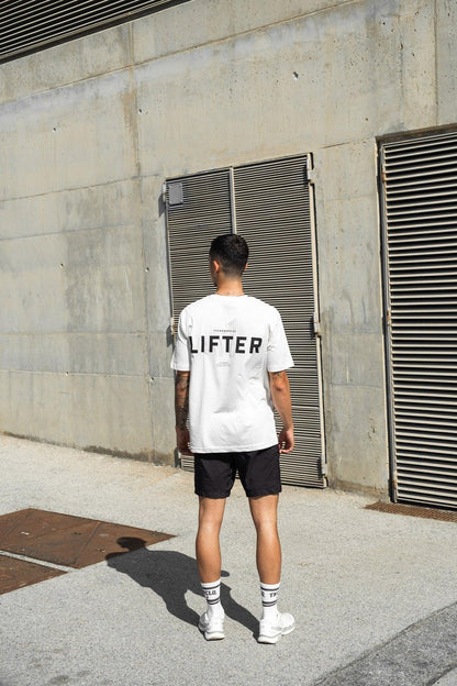 Lifter white oversize - Unbroken Fitness Shop