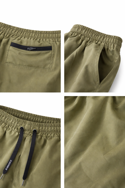 Pantalón corto malla RX verde militar