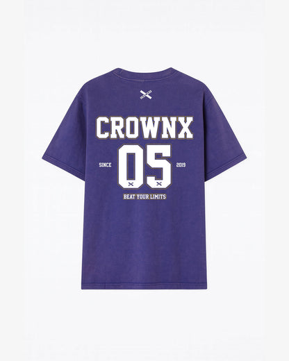 Varsity Crownx oversize purple