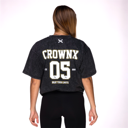 Varsity Crownx oversize black