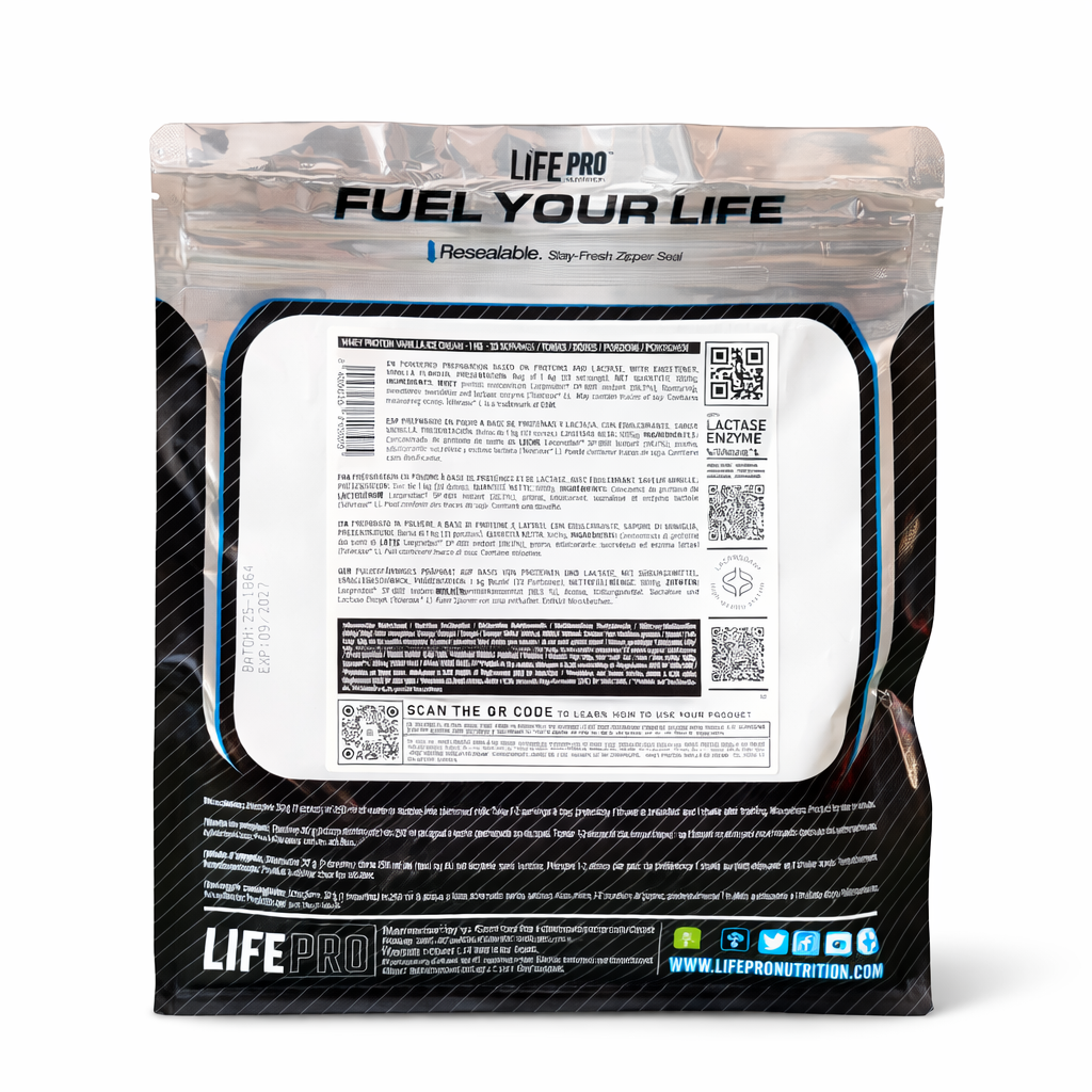 Life Pro WHEY Protein 1 kg | Helado de vainilla