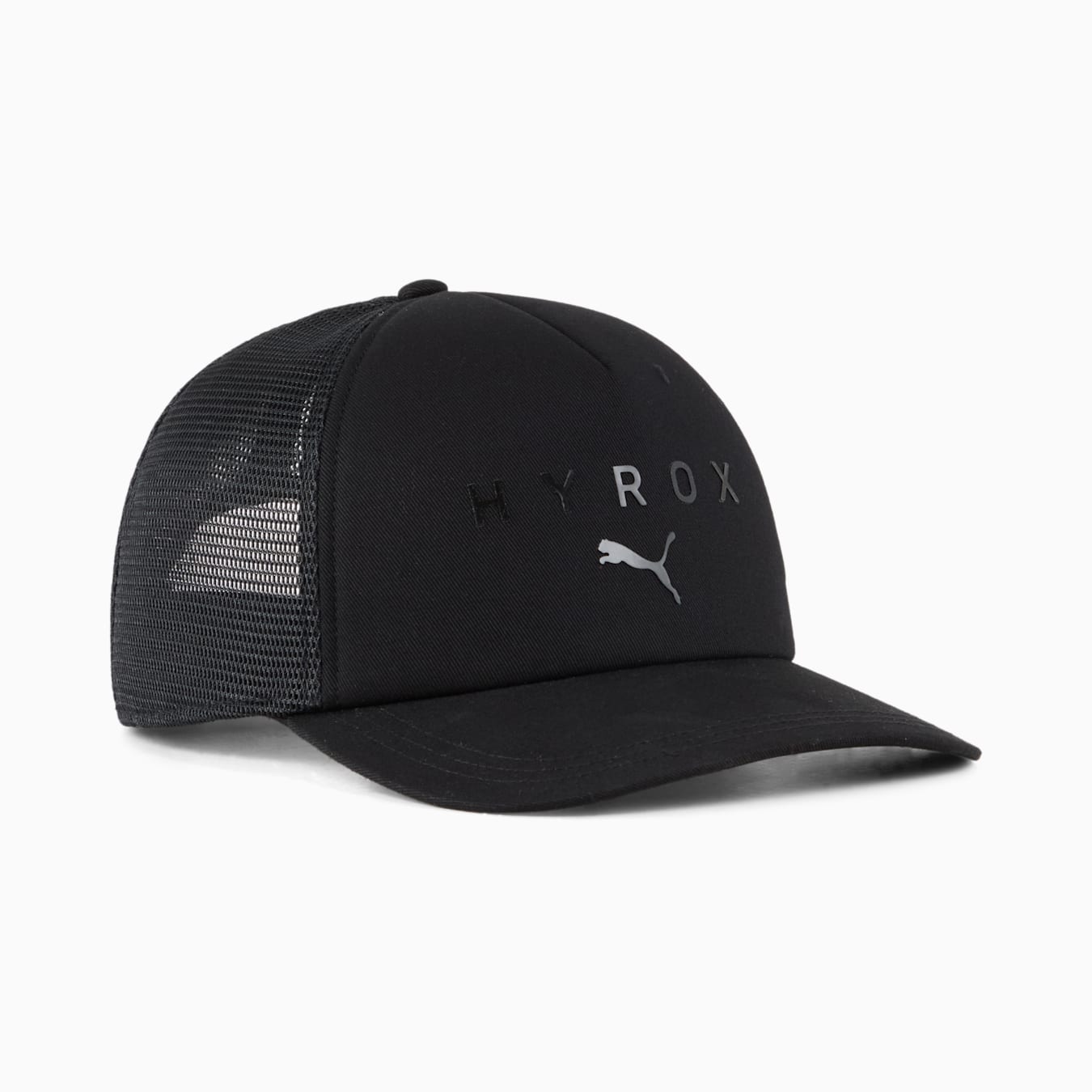 Trucker Cap negra Puma x Hyrox