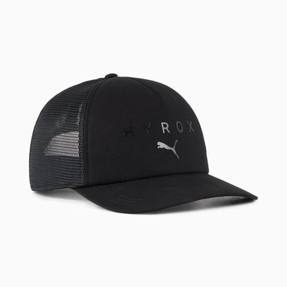 Trucker Cap negra Puma x Hyrox