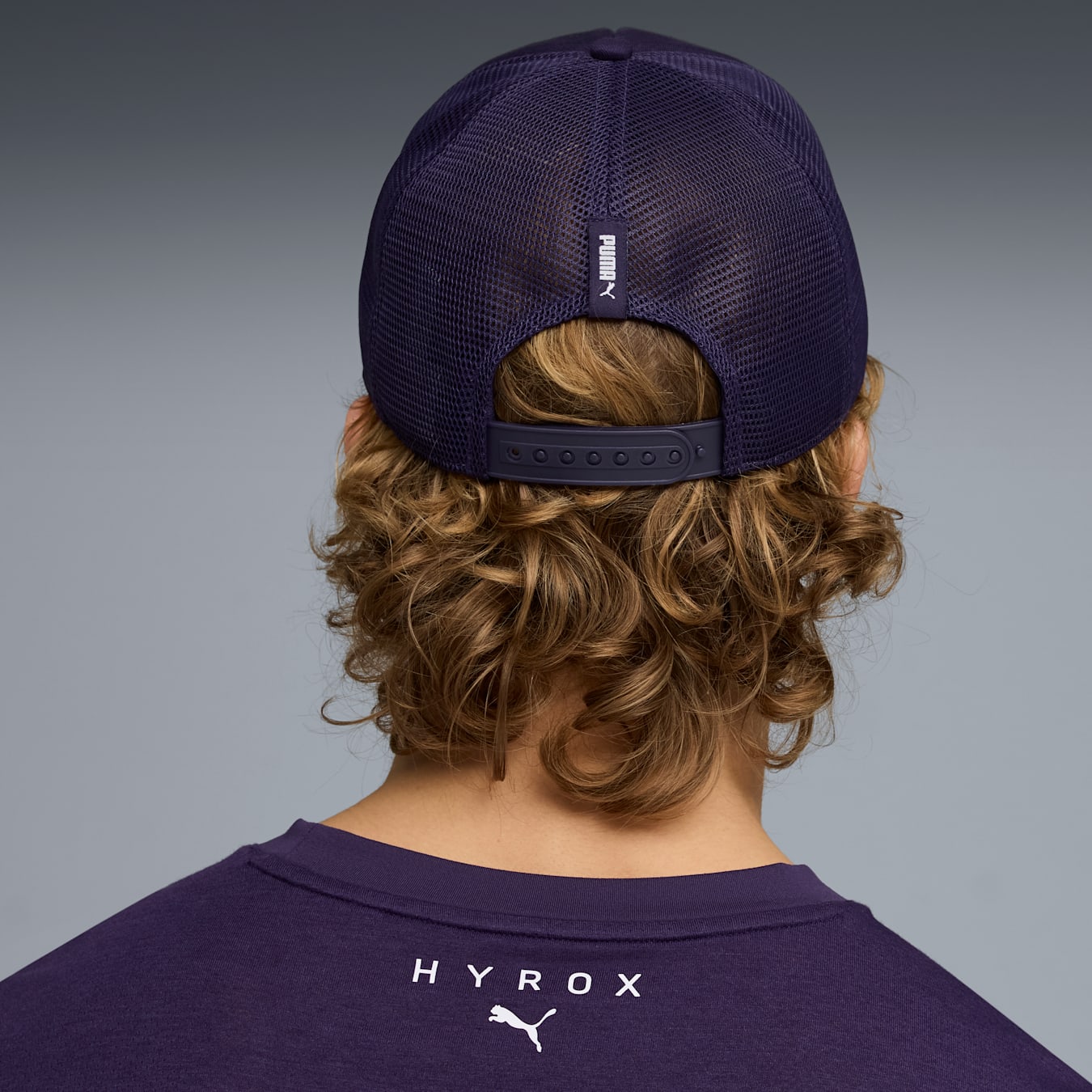 Trucker Cap violeta Puma x Hyrox
