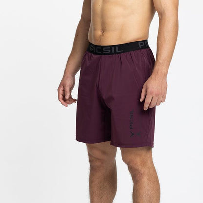 Picsil Premium shorts granate - Unbroken Fitness Shop