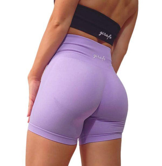 Shorts Push Up Girafe violeta - Unbroken Fitness Shop