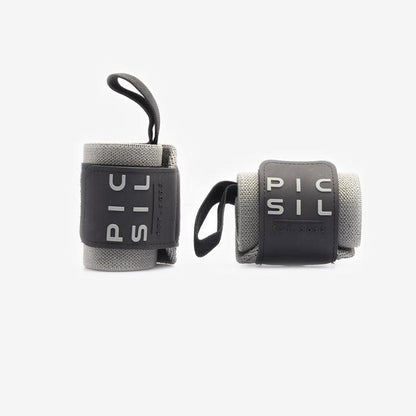 Muñequeras Picsil grey - Unbroken Fitness Shop