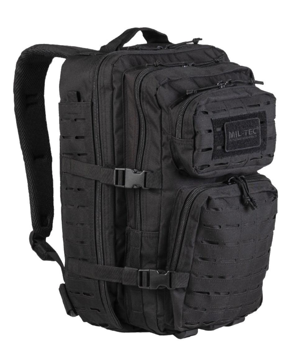 MilTec Assault black 36 L - Unbroken Fitness Shop