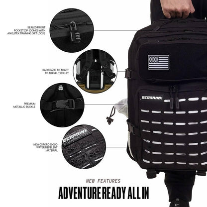 Elitex black white V2 All In 45 L - Unbroken Fitness Shop