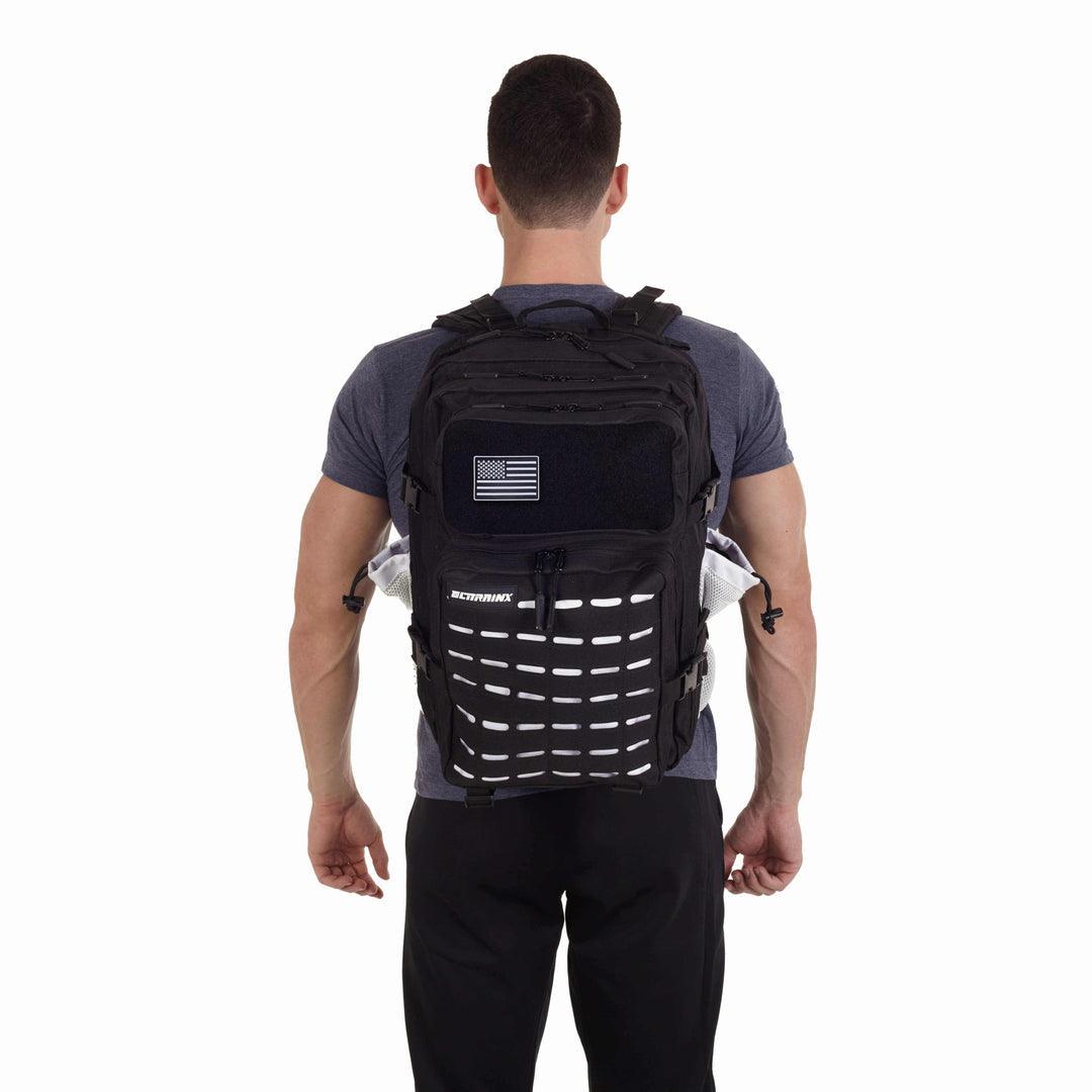 Elitex black white V2 All In 45 L - Unbroken Fitness Shop