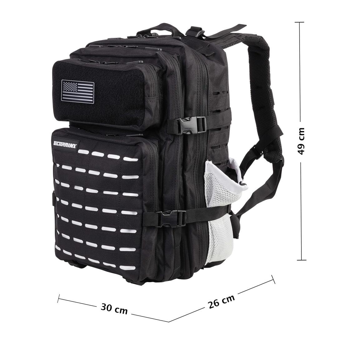 Elitex black white V2 All In 45 L - Unbroken Fitness Shop