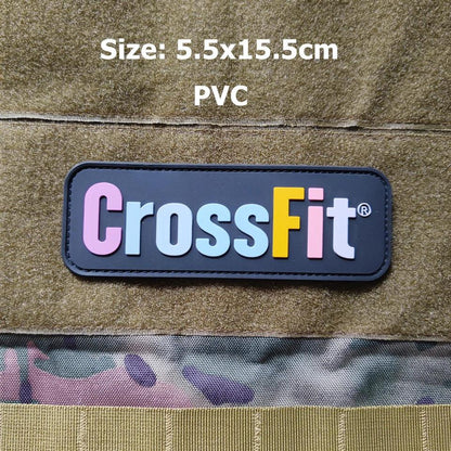 CrossFit logo rainbow - Unbroken Fitness Shop