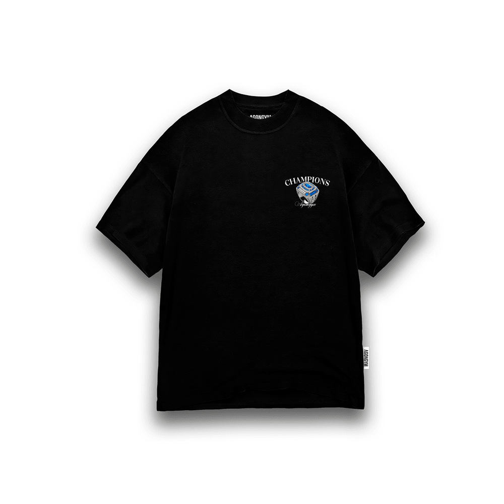 Champions oversize black - Unbroken Fitness Shop