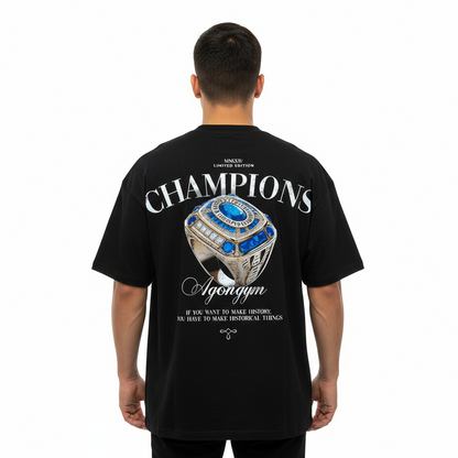 Champions oversize escuro lavado