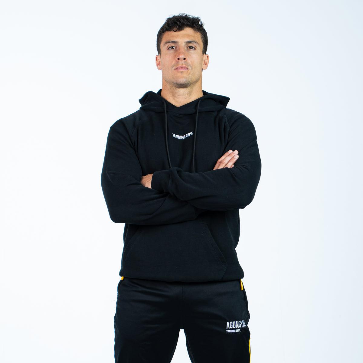 Sudadera Training Dept. black - Unbroken Fitness Shop
