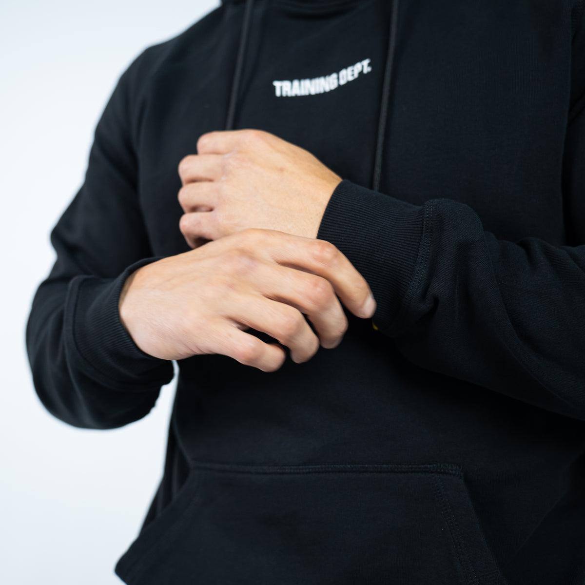 Sudadera Training Dept. black - Unbroken Fitness Shop