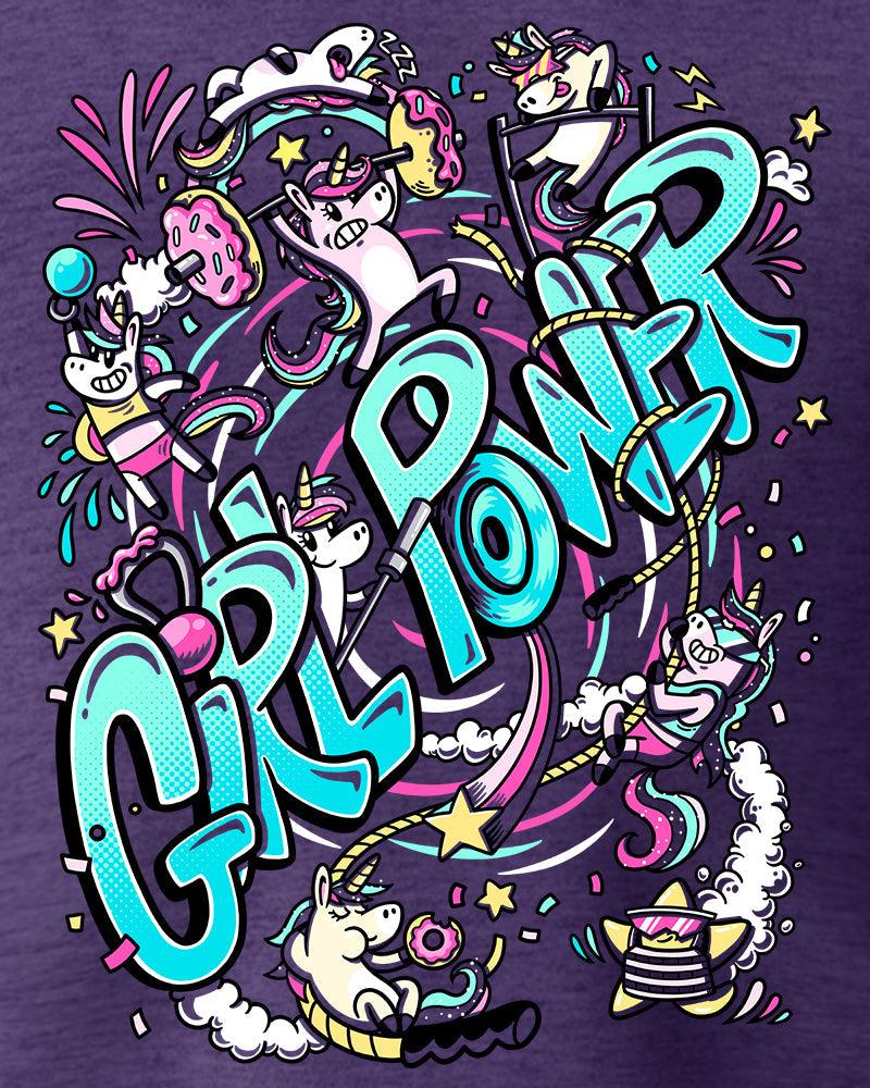 Girl Power crop top - Unbroken Fitness Shop