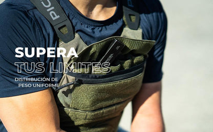 Chaleco Ingot Weighted Picsil + Lastres - Unbroken Fitness Shop