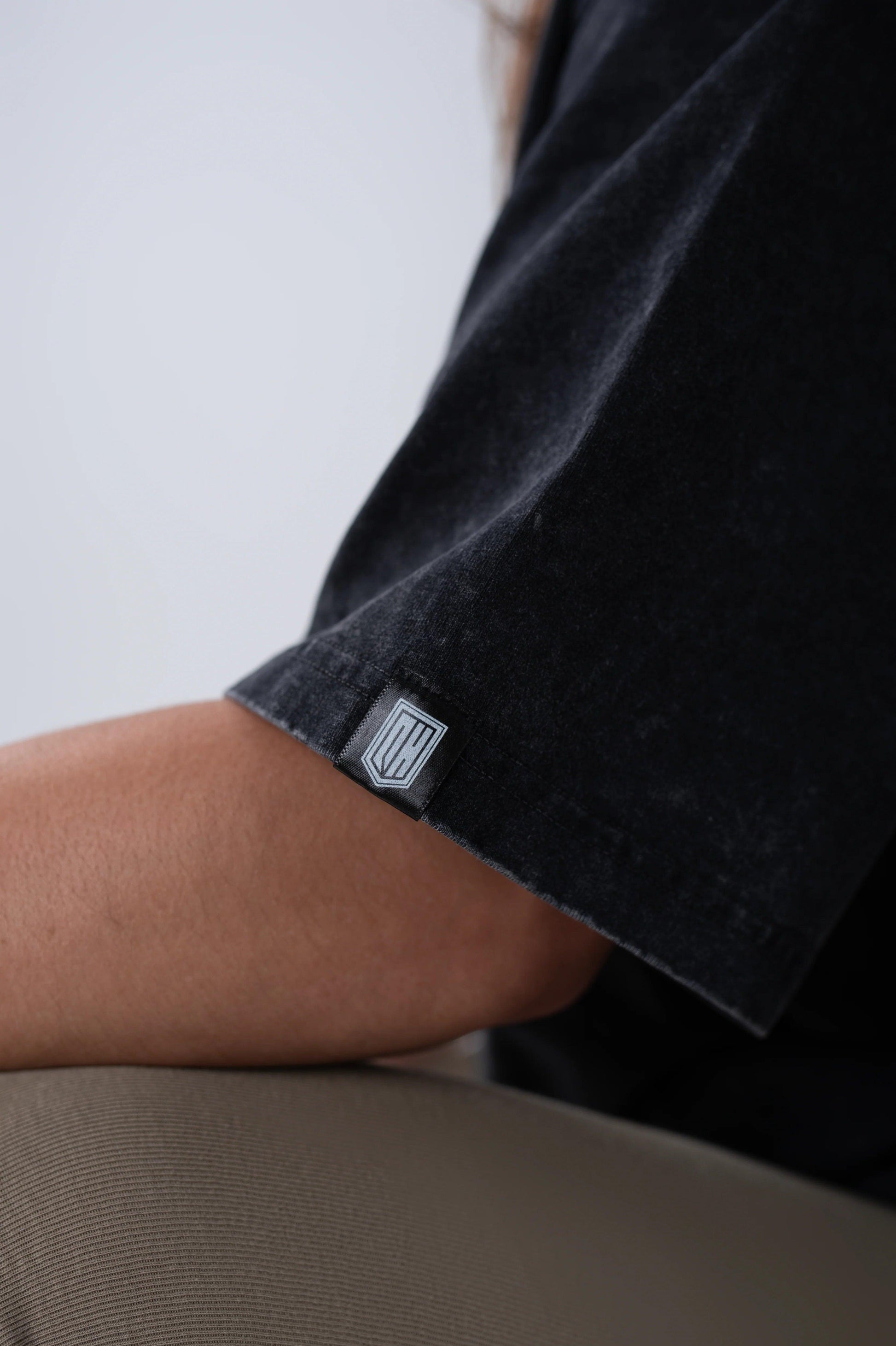 Quality Habits oversize black unisex - Unbroken Fitness Shop