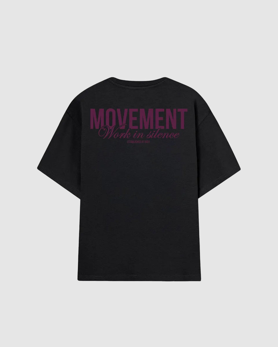 M4U Work In Silence oversize purple