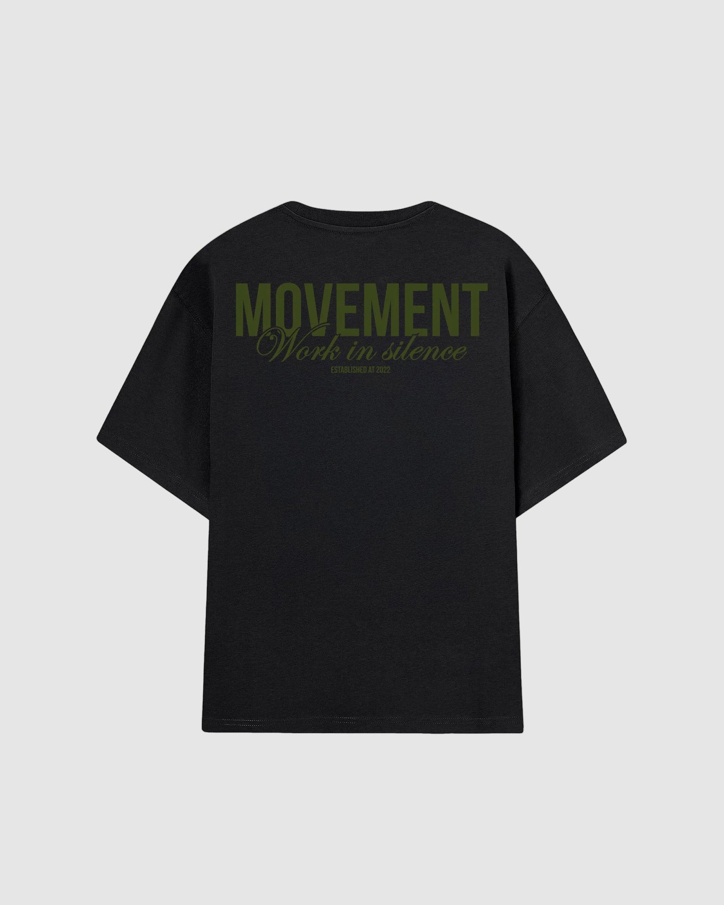 M4U Work In Silence oversize olive