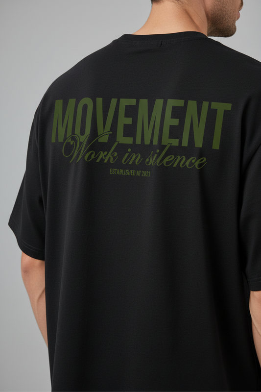 M4U Work In Silence oversize olive