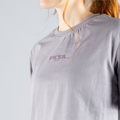 Picsil crop top oversize lavender