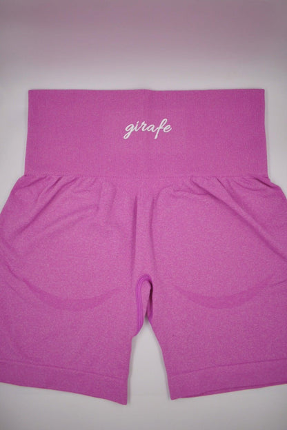Shorts Push Up Girafe pink - Unbroken Fitness Shop