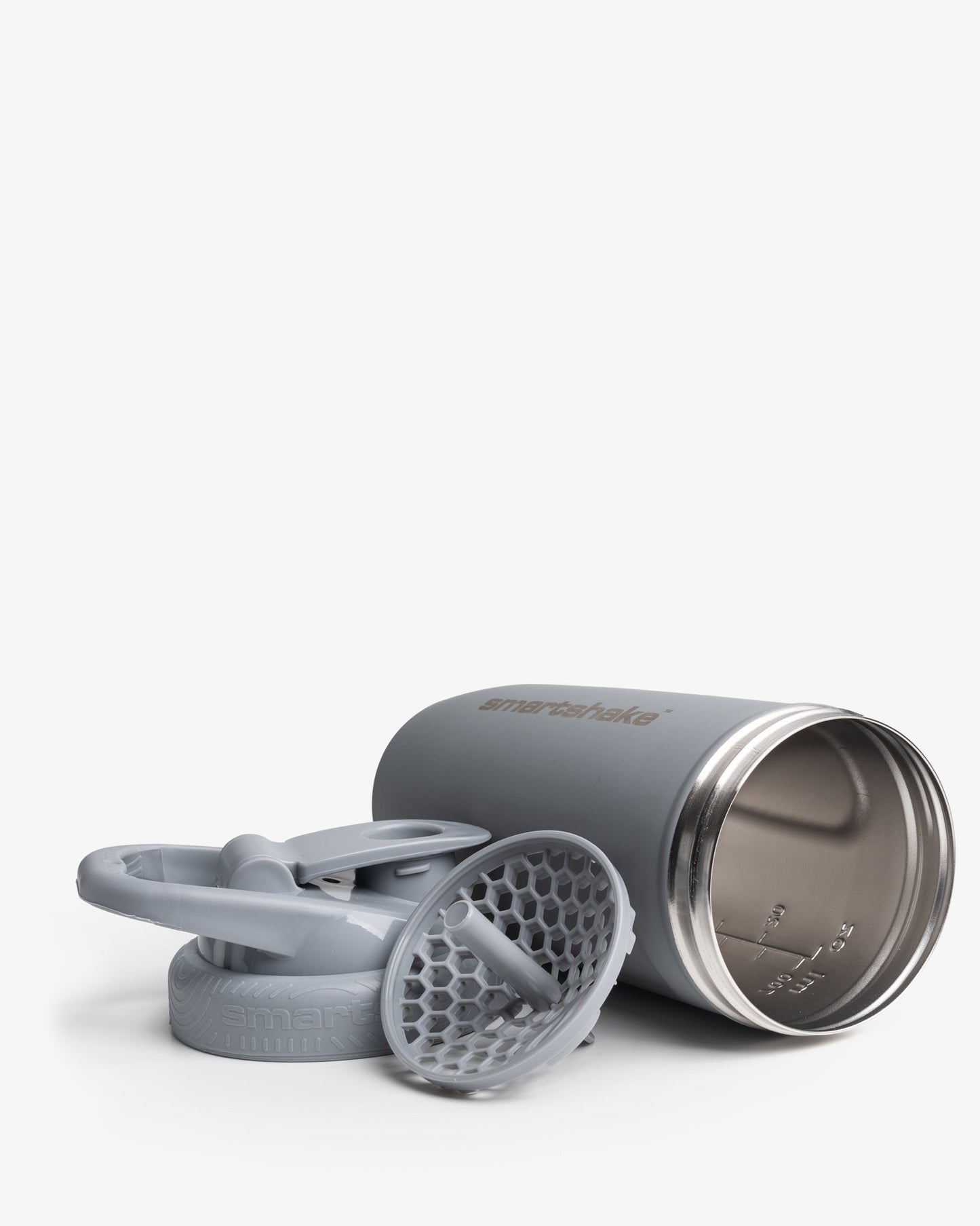 Mezclador shaker acero SmartShake 900 ml gris