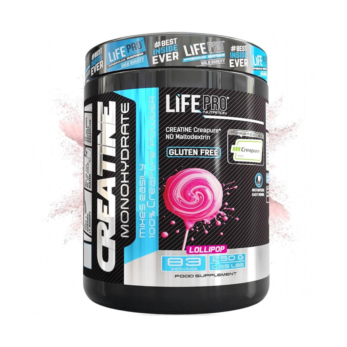 Creatina Life Pro Creapure 500 g | Pirulito