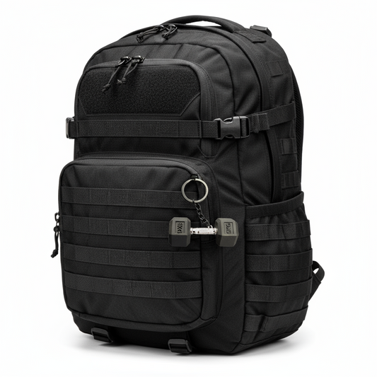 Porta-chaves com halteres de 5 kg