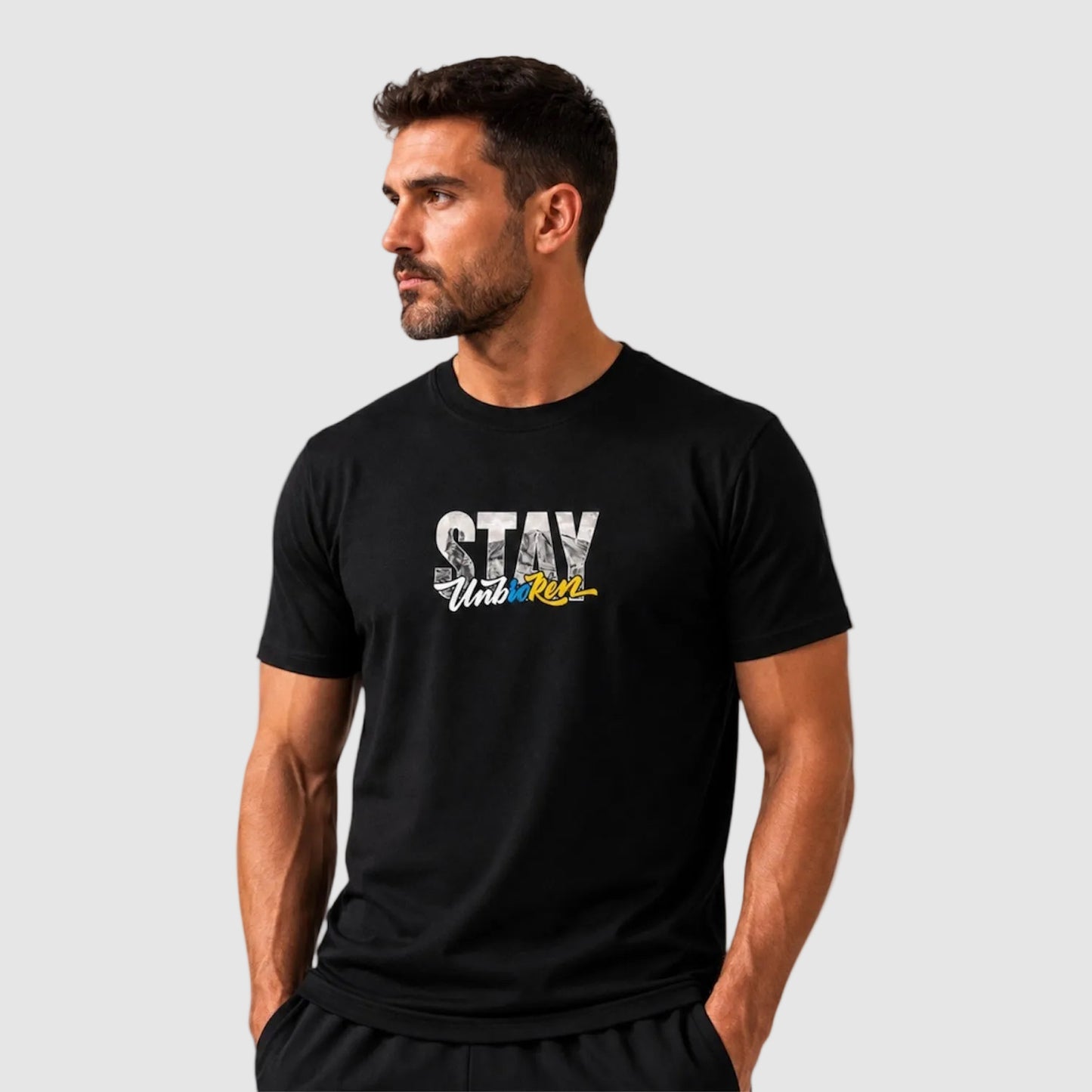 Stay Unbroken tee oversize | V Aniversario